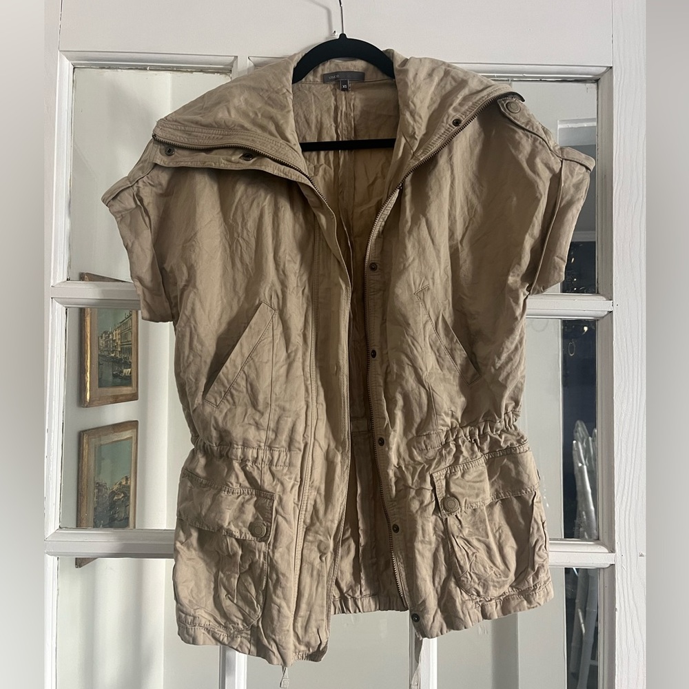 Vince. Anorak safari vest